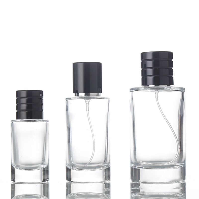 Cylinder perfume bottles