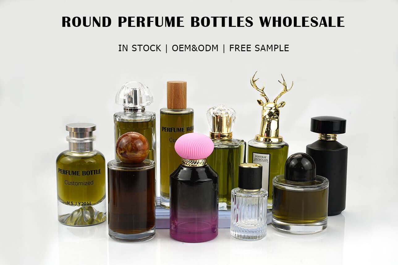 round perfume bottles