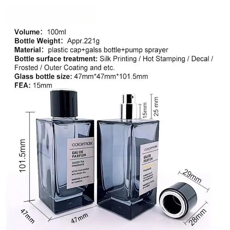 perfume spray bottle 100ml