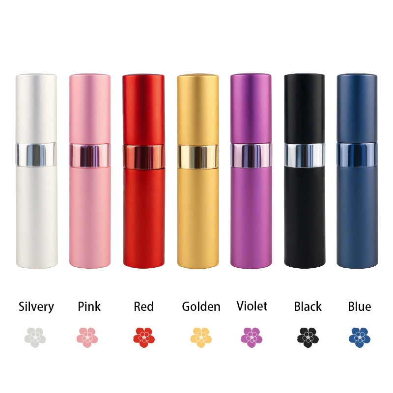 color perfume atomizer bottle