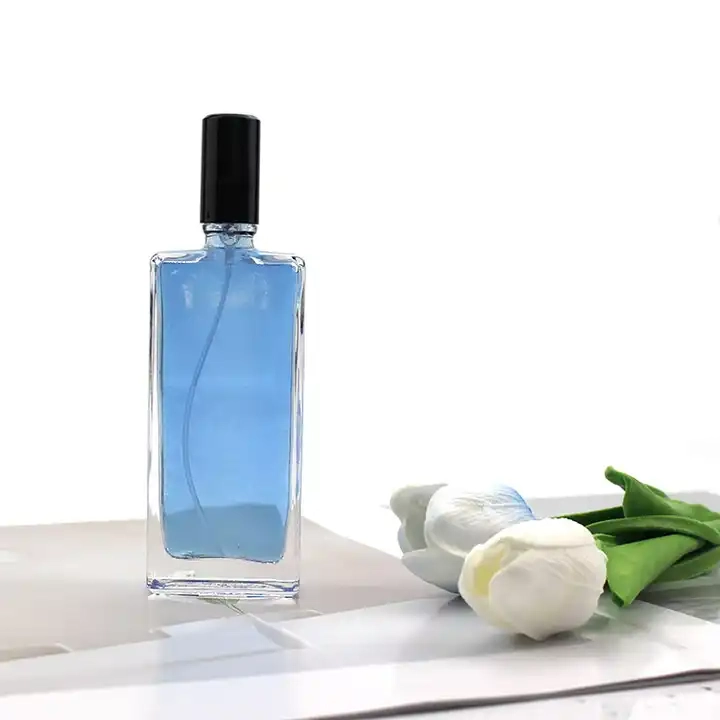 perfume bottle with lid