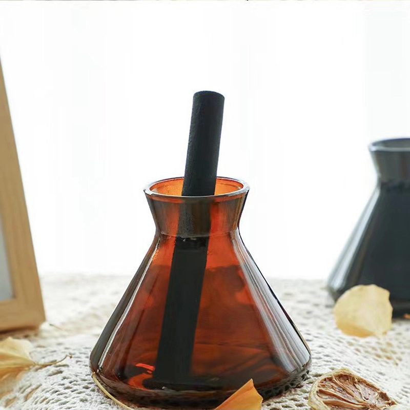 brown reed diffuser bottle