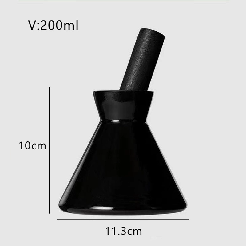 Funnel Shaped Glass Reed Diffuser 200ml