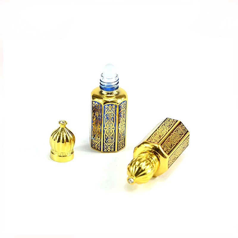 gold Glass Attar Bottles