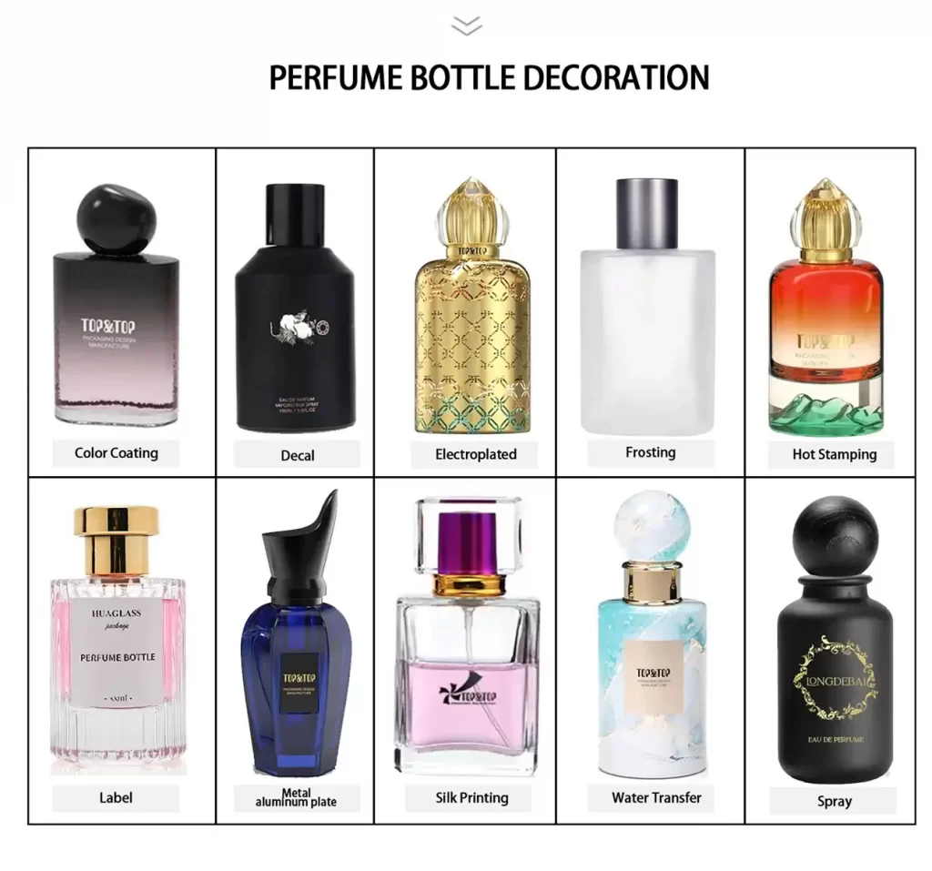 perfume bottle decoration