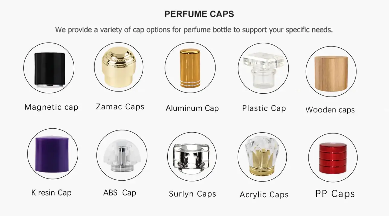 perfume bottle caps