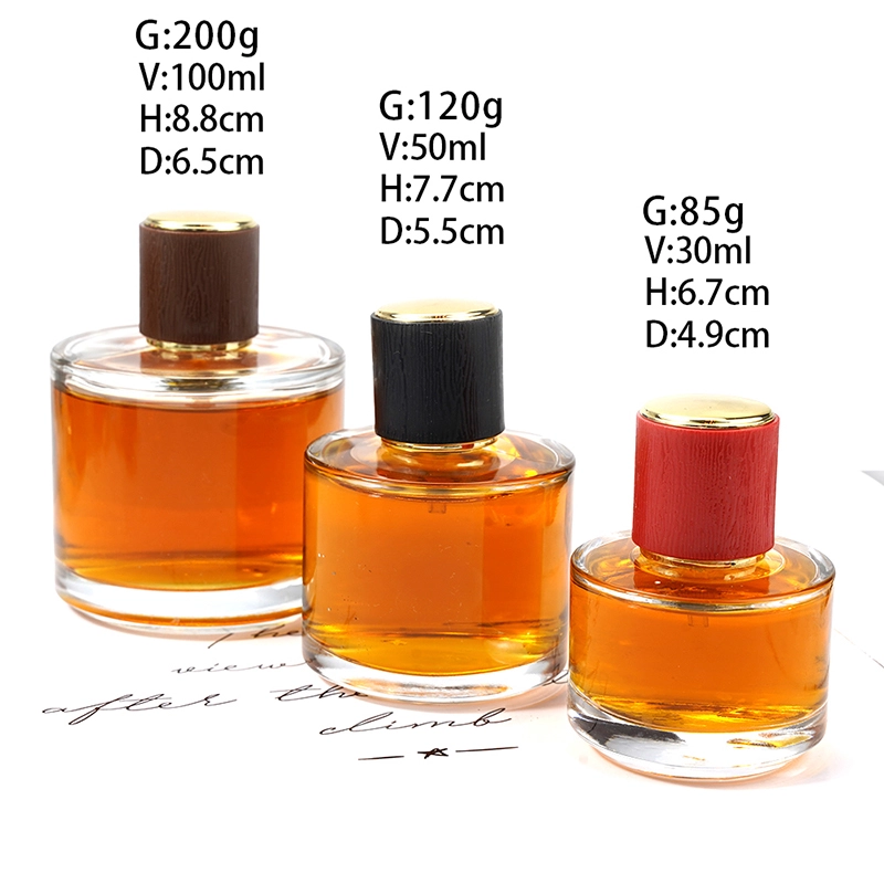 round perfume bottle size