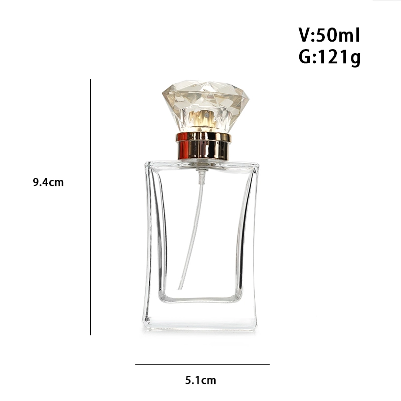 Empty Perfume Spray Bottle size