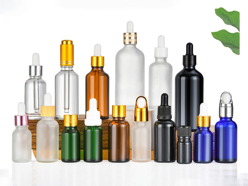 essential oil bottles