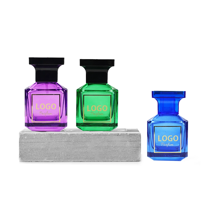 50ml colorful perfume bottle