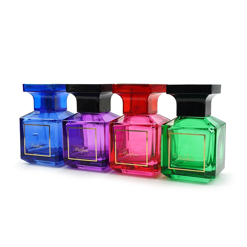 50ml colorful perfume bottle