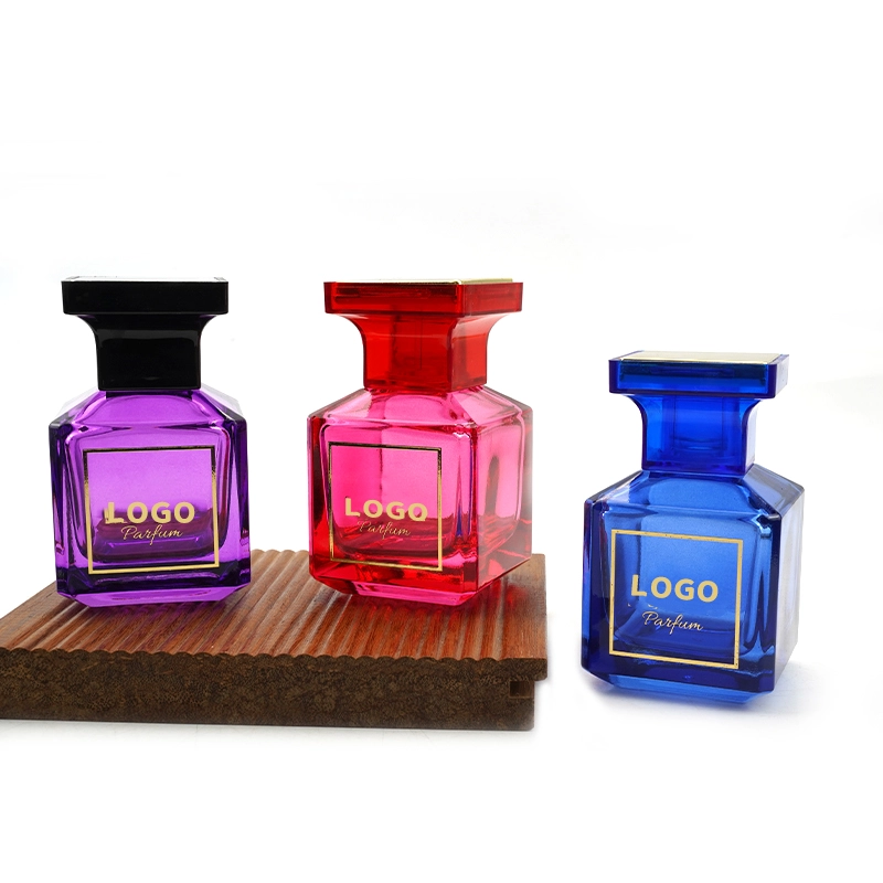 50ml colorful perfume bottle