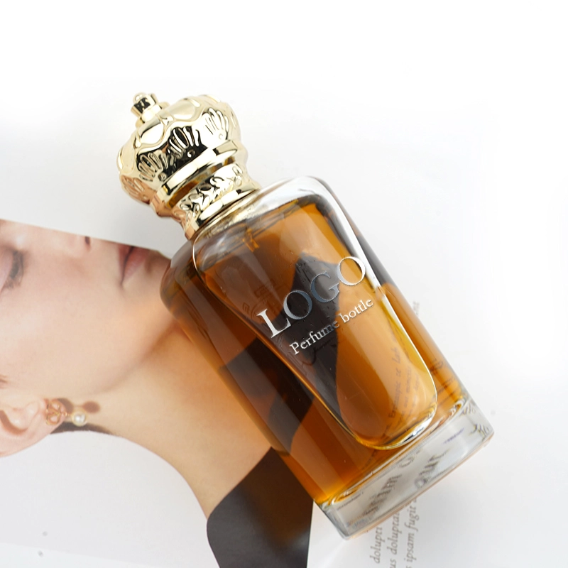 Perfume Bottle With Crown Cap