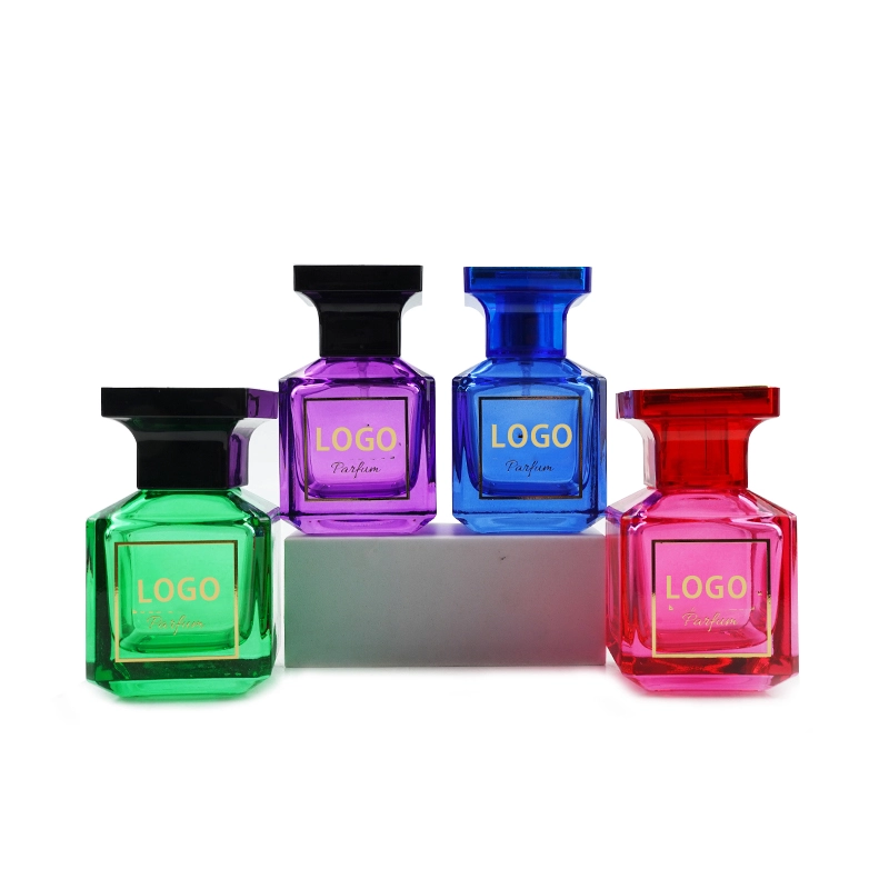 50ml colorful perfume bottle