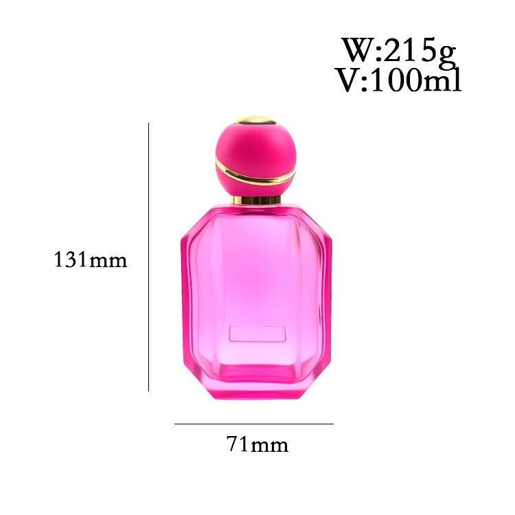 100ml polygonal perfume bottle