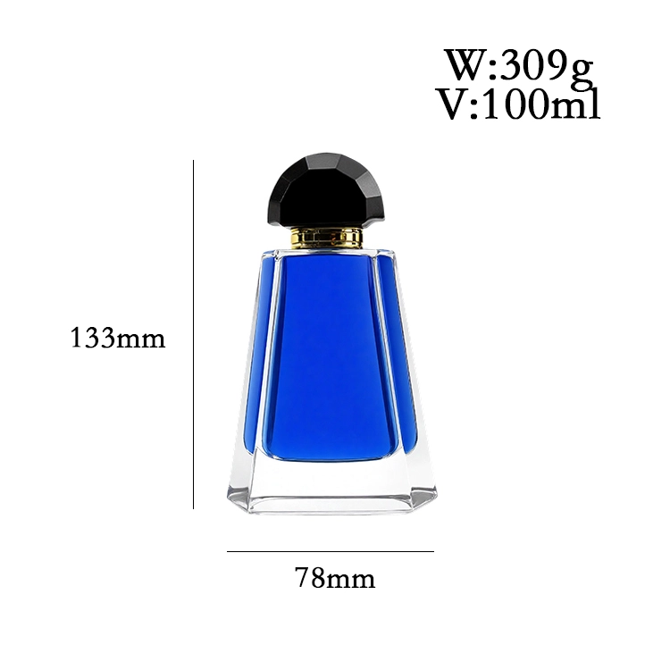 Trapezoidal perfume bottle 100ml
