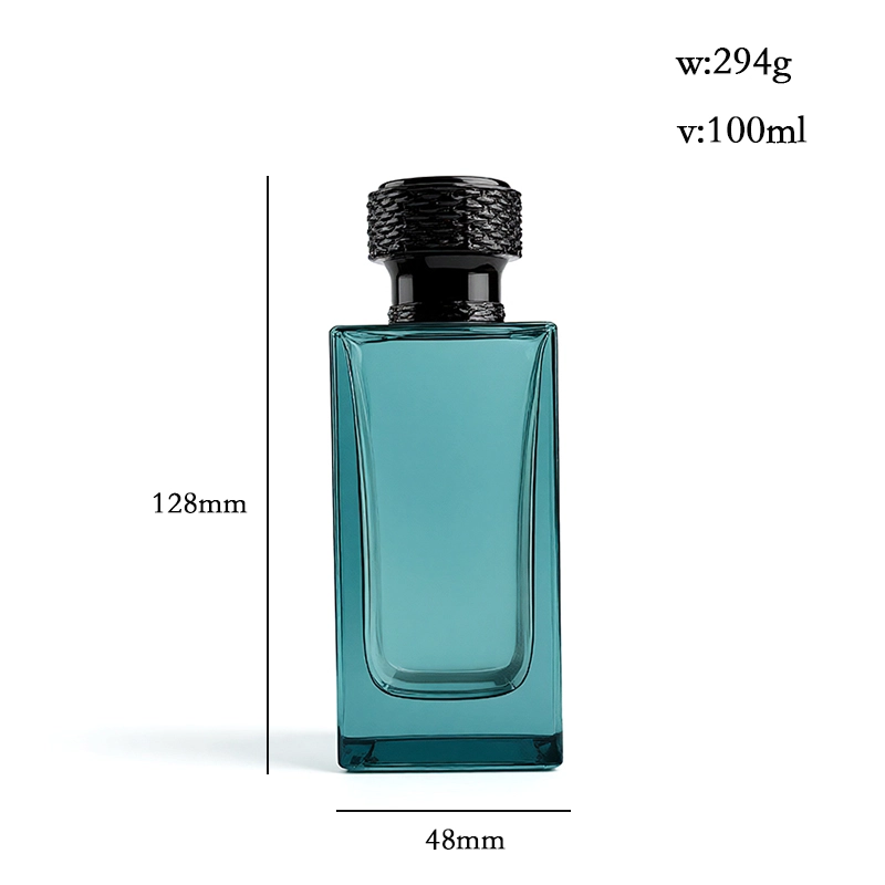 100ml rectangular perfume bottle