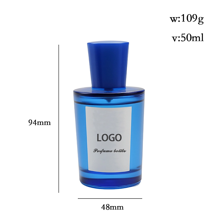 50ml cylindrical perfume bottle