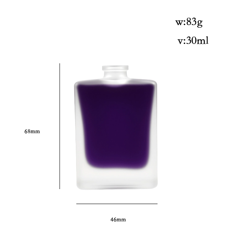 30ml frosted perfume bottle