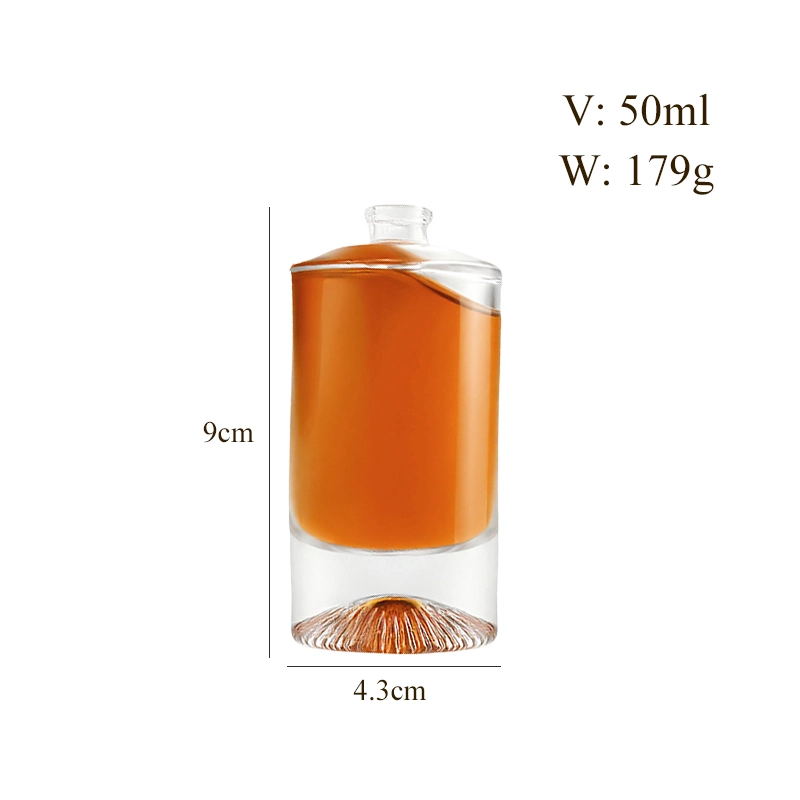50ml cylinder perfume bottle