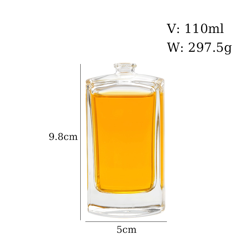 110ml square perfume bottle