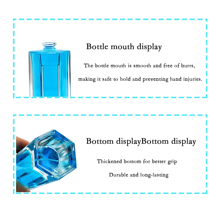 50ml hexagonal perfume bottle