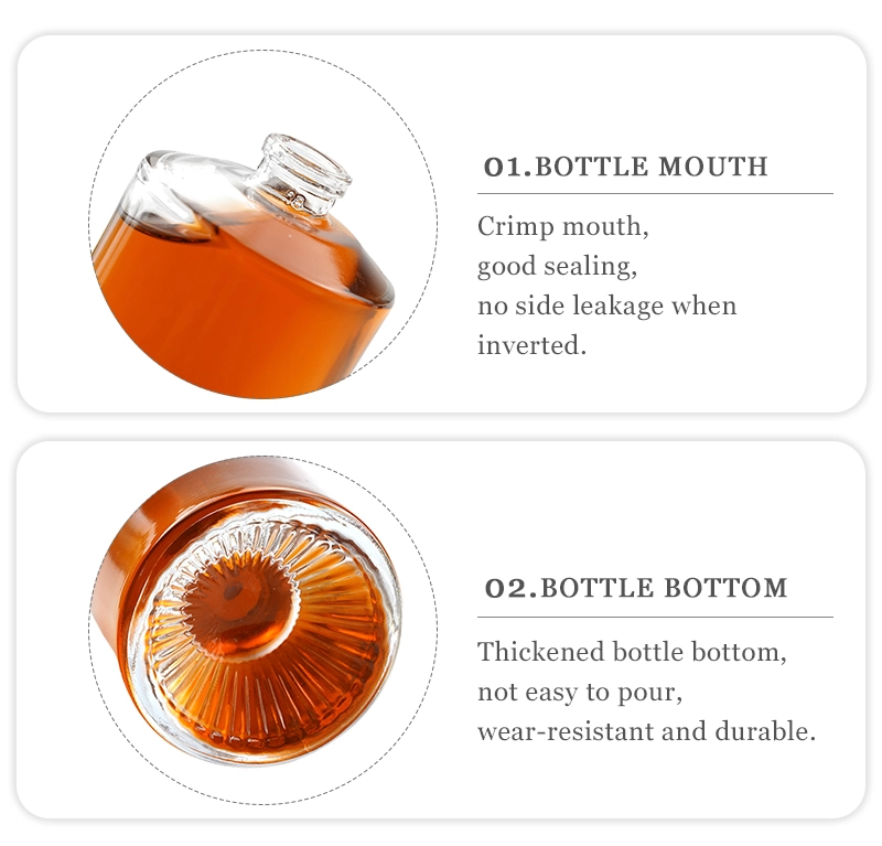 50ml cylinder perfume bottle