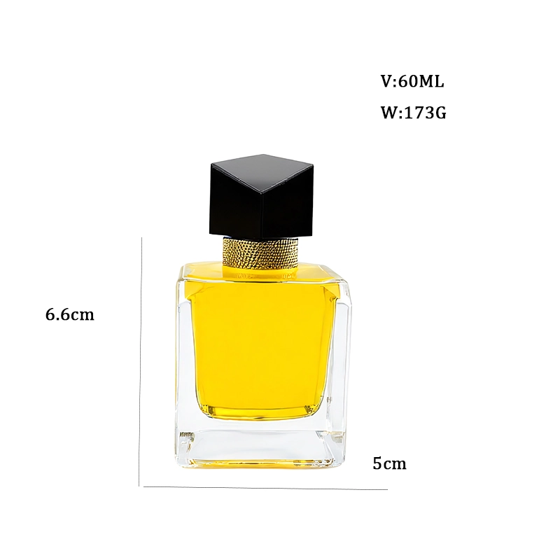 Square perfume bottle