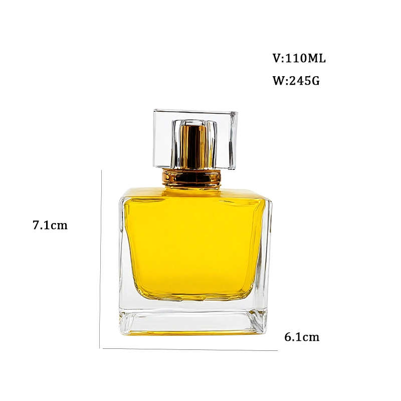 Square perfume bottle