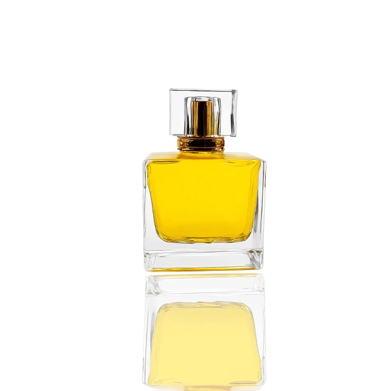 Square perfume bottle