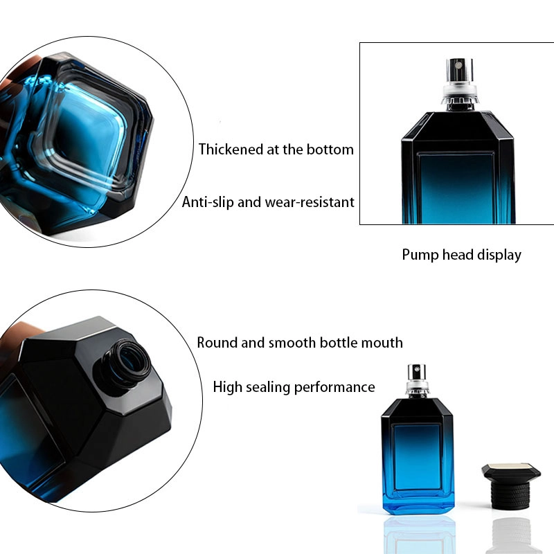 Gradient perfume bottle