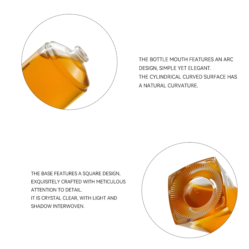 100ml cylindrical perfume bottle