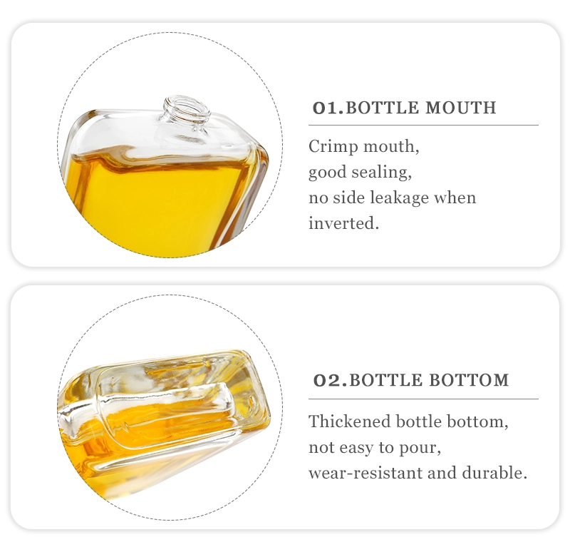 100ml square perfume bottle