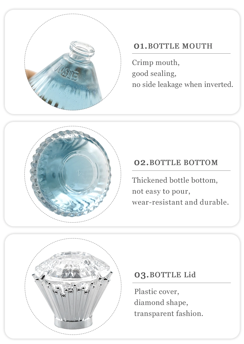 Diamond perfume bottle